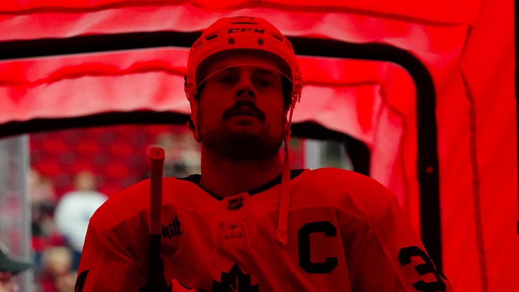 Auston Matthews kirjautti synkän lukeman tilastoihinsa.