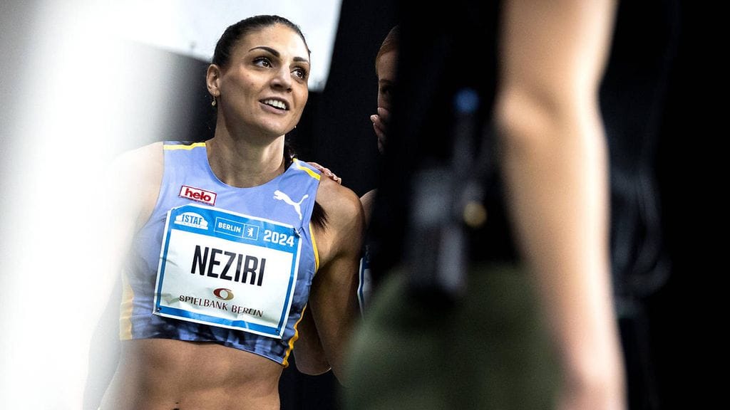 Nooralotta Neziri pääsi Pirkkahallissa lähelle ennätystään.