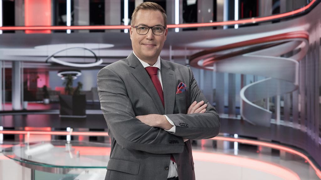 MTV:n uutisankkuri Jan Andersson.
