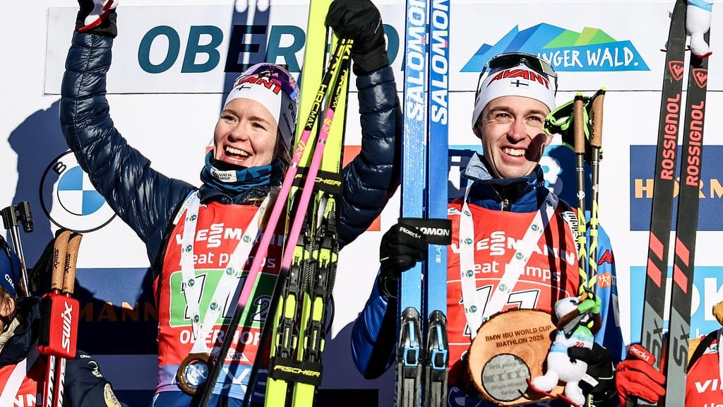 Suvi Minkkinen ja Tero Seppälä.