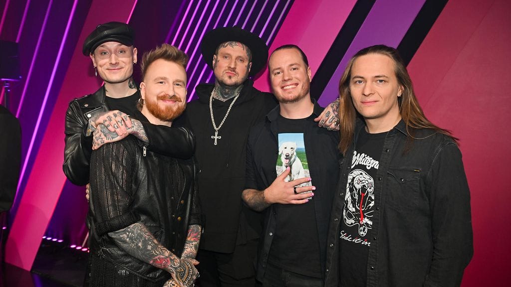 One Morning Left ei ole enää mukana UMK-kilpailussa. Yhtye vasemmalta oikealle: Leevi Luoto, Dennis Hallbäck, Mika Lahti, Miska Sipiläinen ja Juuso Turkki.