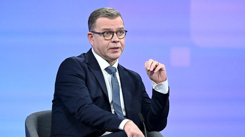 Pääministeri Petteri Orpo (kok.) 11. tammikuuta.