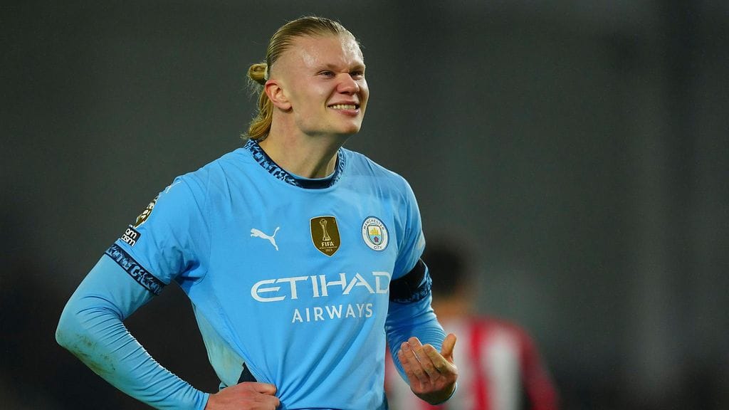 Erling Haaland, 24, teki 9,5 vuoden jatkosopimuksen Manchester Cityn kanssa.