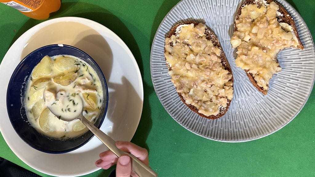 Madekeiton kanssa maistuu ruisleipä mateen mädillä ja maksalla. Muista, että mäti täytyy pakastaa ennen käyttöä!