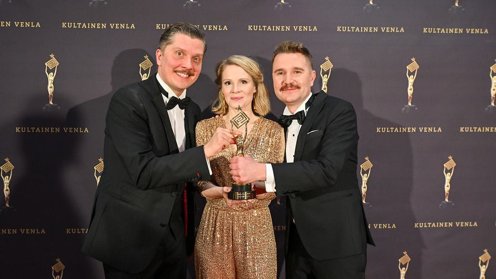 Suurmestari-ohjelmasta tutut Eero Ritala, Pamela Tola ja Joonas Nordman