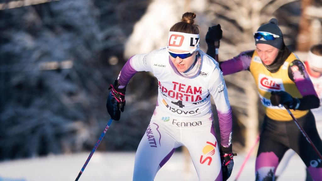 Eveliina Piipon hiihdot eivät ota kulkeakseen.