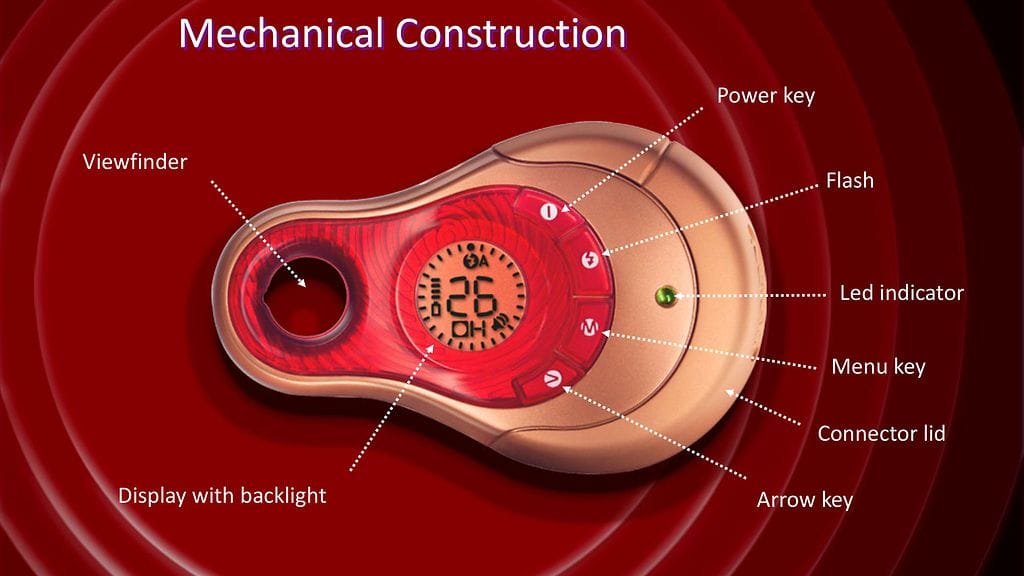 Fun Camera -konsepti vuodelta 2003. Kuva: Nokia Design Archive