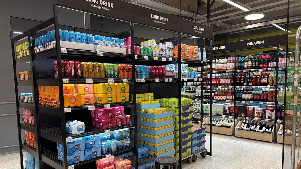 Lonkerohylly ruokakaupassa.