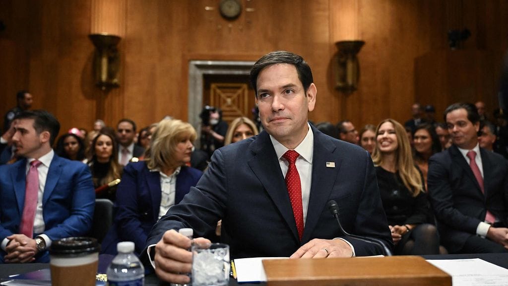 Kuvituskuva. Yhdysvaltain uusi ulkoministeri Marco Rubio lupaa vankkumattoman tuen Israelille.