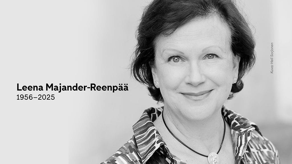 Kirjakustannusalan vaikuttaja Leena Majander-Reenpää on kuollut 68-vuotiaana.