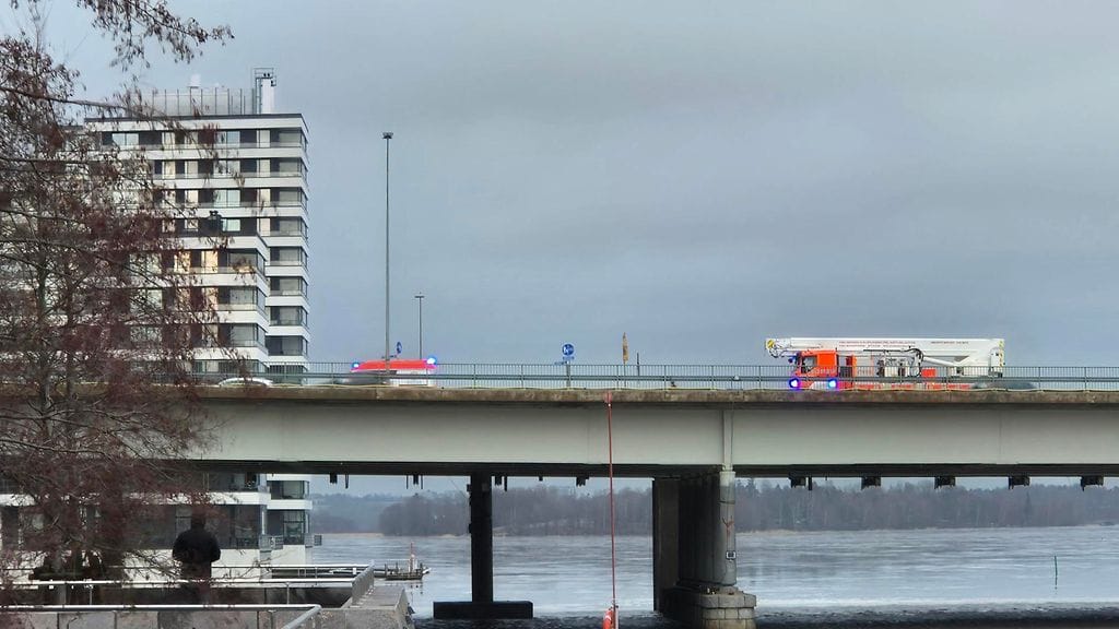 Kuvaa tapahtumapaikalta.