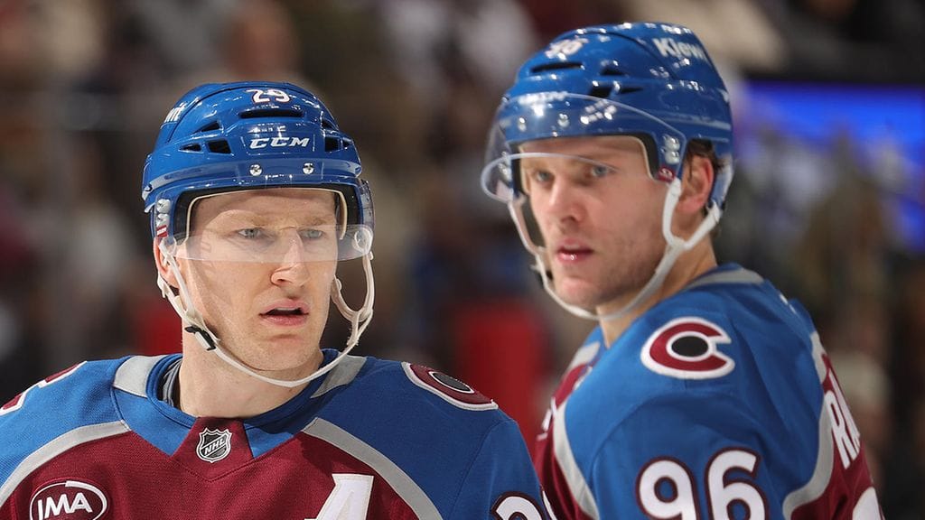 Nathan MacKinnon otti Mikko Rantasen lähdön raskaasti.