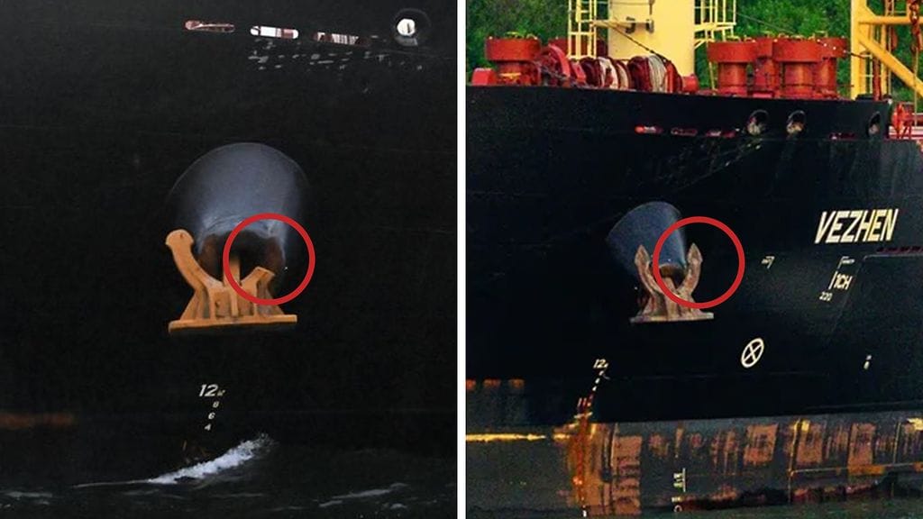 2701 - Vezhen ankkuri vaurio kaapelirikko