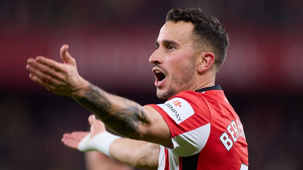 Álex Berenguer pelaa La Ligaa Athletic Bilbaossa.