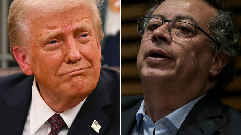 Kolumbia sai Trumpin vihat niskaansa, kun maan presidentti Gustavo Petro ei suostunut ottamaan vastaan karkotettuja kolumbialaisia kuljettaneita lentoja.