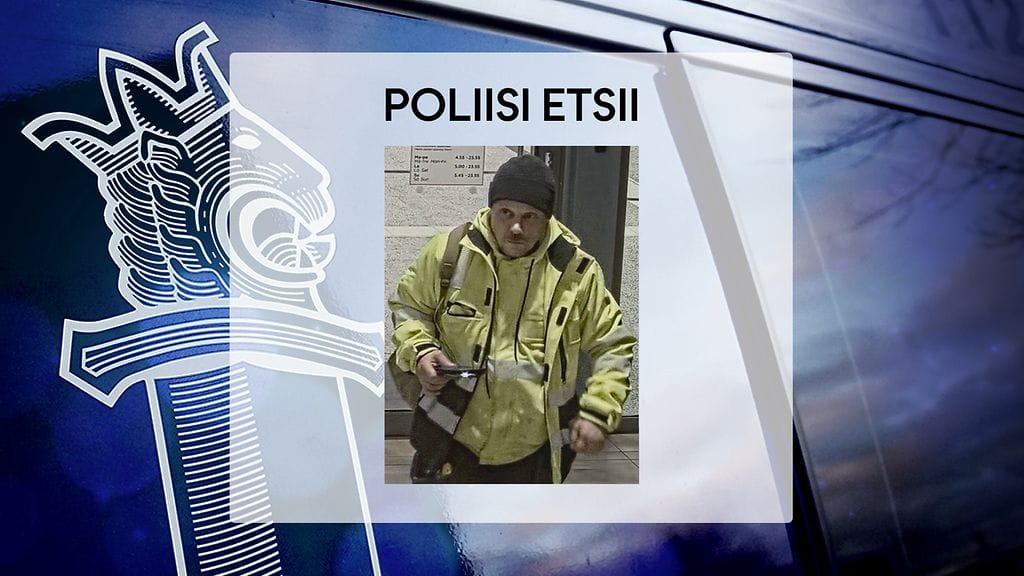 Poliisi julkaisi marraskuisesta rikoksesta epäillystä miehestä uuden kuvan.