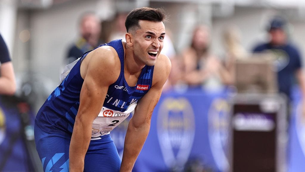 Eljas Aalto oli jopa pettynyt, vaikka Suomen ennätys tuli.