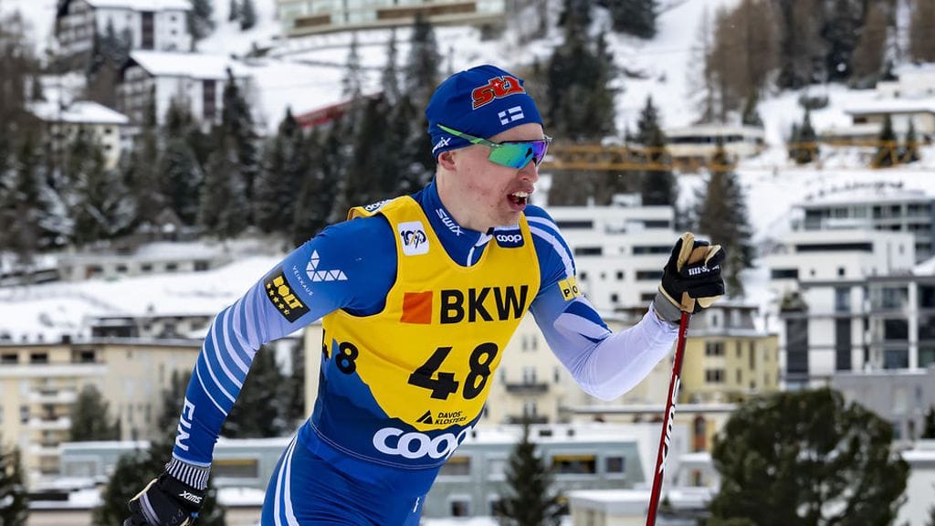 Iivo Niskanen onnistui mainiosti Cognen maailmancupin kymmenen kilometrin vapaan kilpailussa. Arkistokuva.