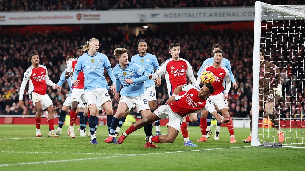 Arsenal piti Cityä pilkkanaan.