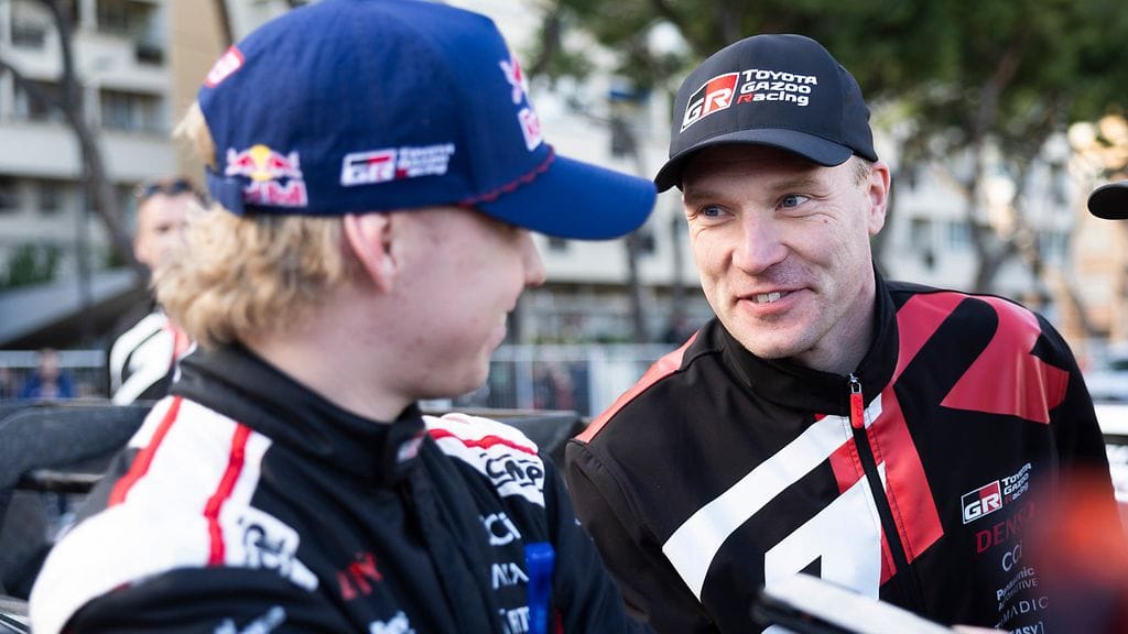 Kalle Rovanperä palasi Jari-Matti Latvalan iloksi ajamaan täyden MM-kalenterin yhtenä Toyotan neljästä kuskista.