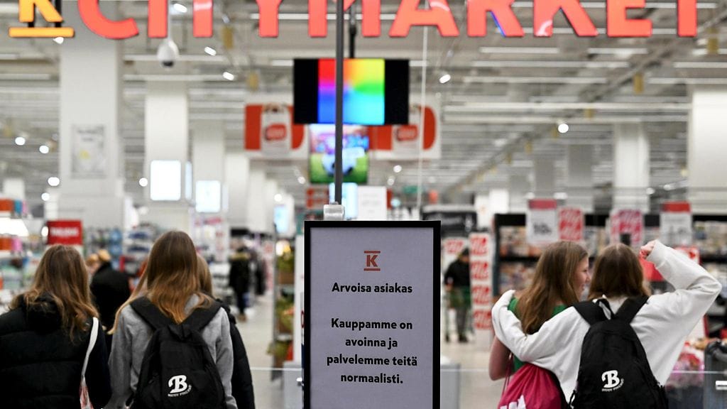 Kuvituskuva Jumbon K-Citymarketista Vantaalta talvelta 2023.
