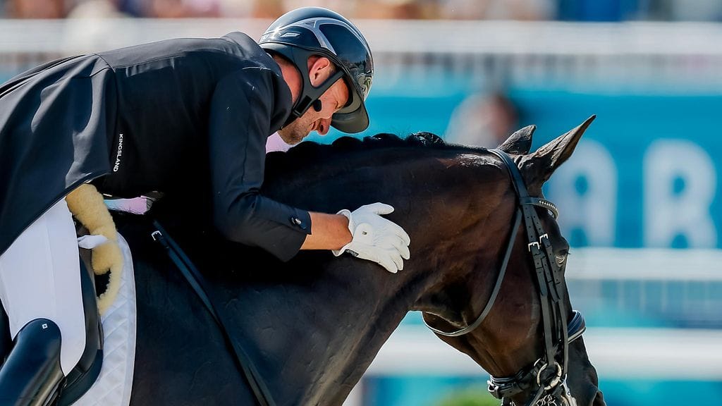 Domien Michiels ja Intermezzo VH Meedaalhofin sijoittuivat Parisiin olympialaisten henkilökohtaisessa kisassa 22:nneksi. Joukkuekisassa Belgia oli viides.