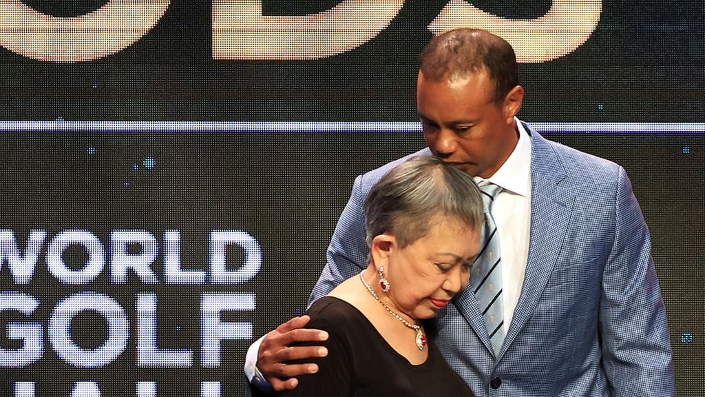 Tiger Woodsin äiti Kultida Woods on poissa.