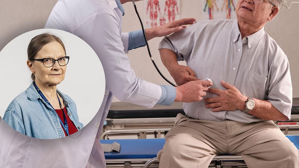 Pikkukuvassa lääkäri ja potilasturvallisuuden professori Tuija Ikonen