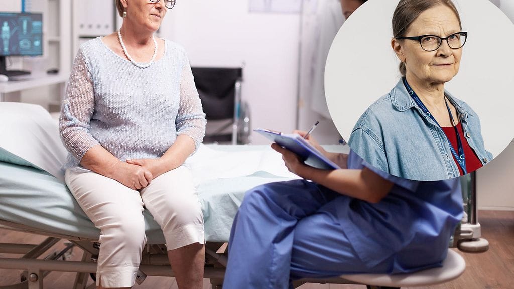 Pienessä kuvassa  lääkäri ja potilasturvallisuuden professori Tuija Ikonen asiakas- ja potilasturvallisuuskeskuksesta.