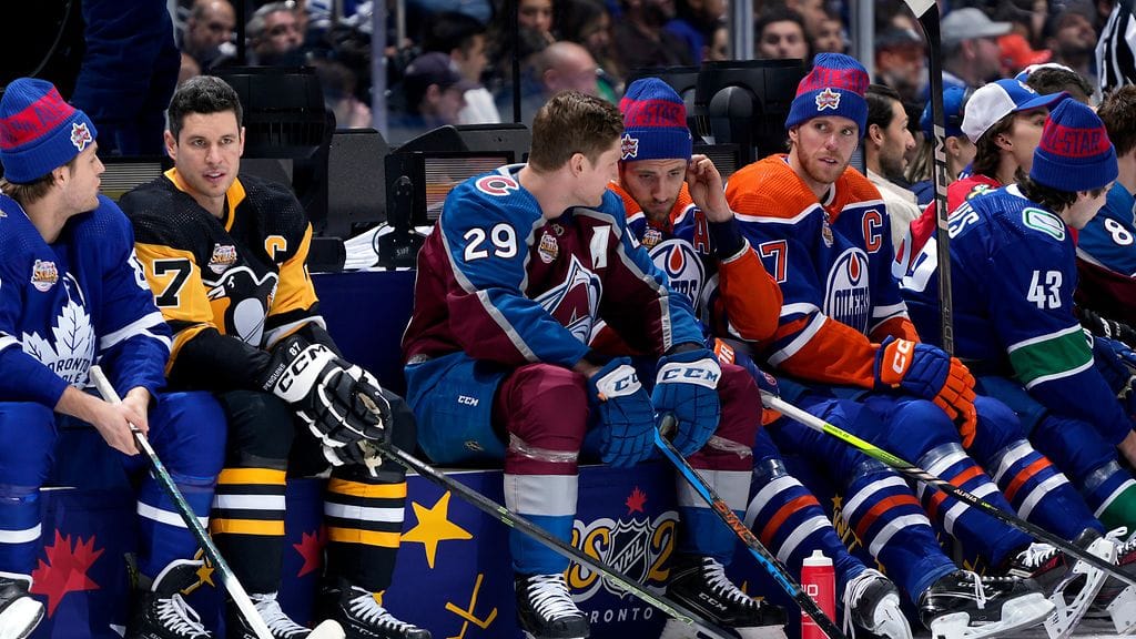 Crosby, MacKinnon ja McDavid ovat viime vuosina olleet kauden aikana tekemisissä lähinnä NHL:n tähdistöviikonlopuissa.