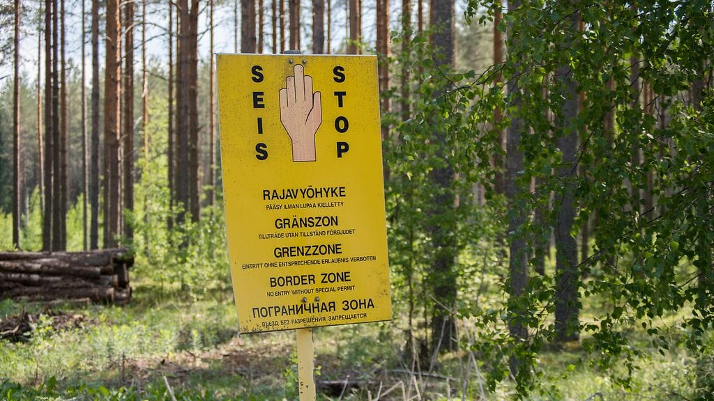 Kaakkois-Suomen rajavartiosto havaitsi laittoman rajanylityksen perjantaina 31. tammikuuta. Kuvituskuva.