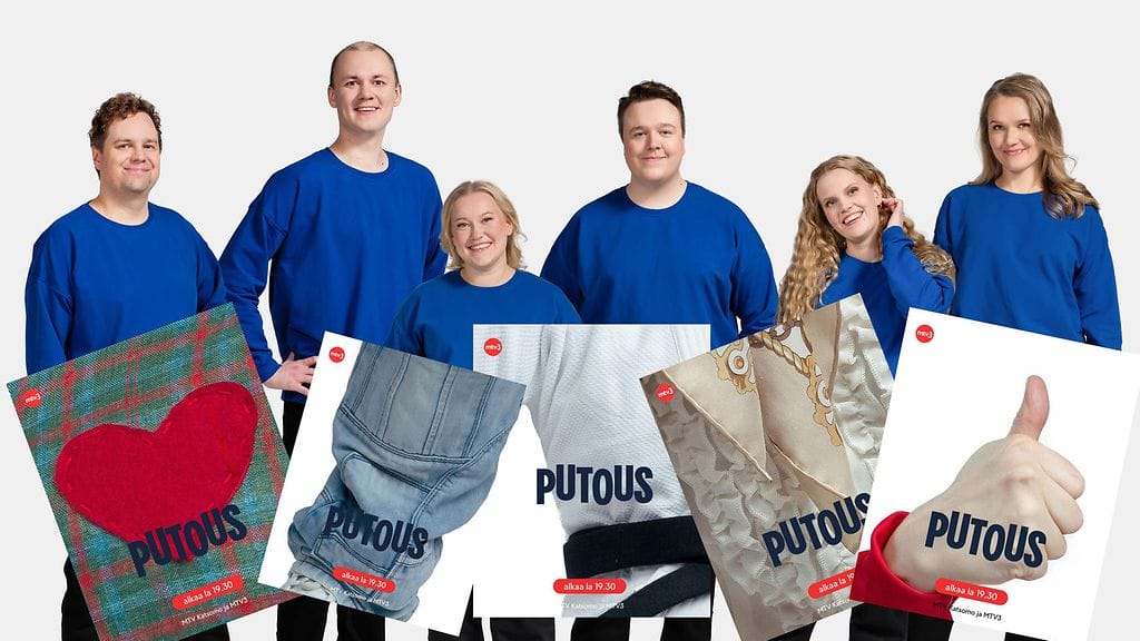 Putouksen sketsihahmoista saatiin jo ensimmäiset vilaukset.