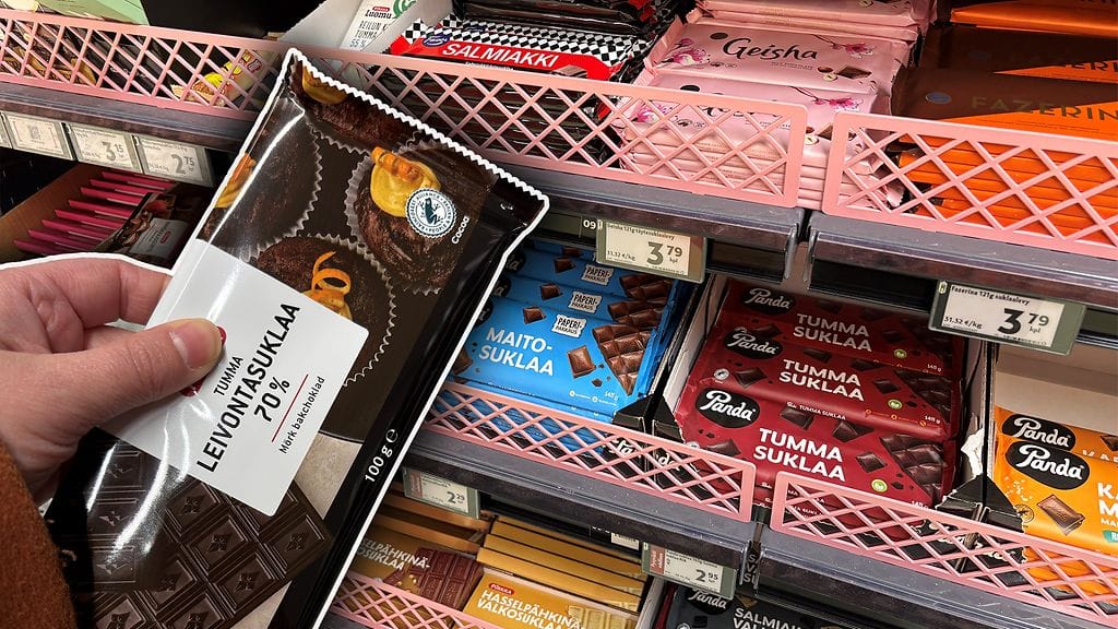 Miten leivontasuklaa eroaa "tavallisesta suklaasta"?