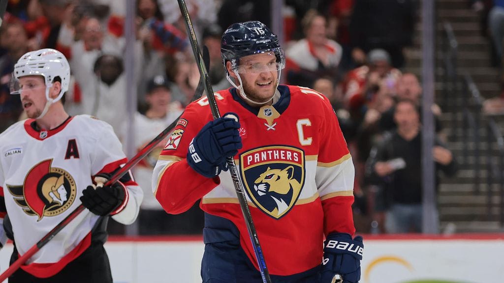 Aleksander Barkovin pisteputki venyi kuuteen otteluun. Floridan kapteeni on tehnyt niissä yhteensä 11 tehopistettä.