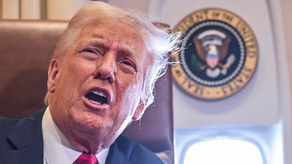 Yhdysvaltojen presidentti Donald Trump 9. helmikuuta.