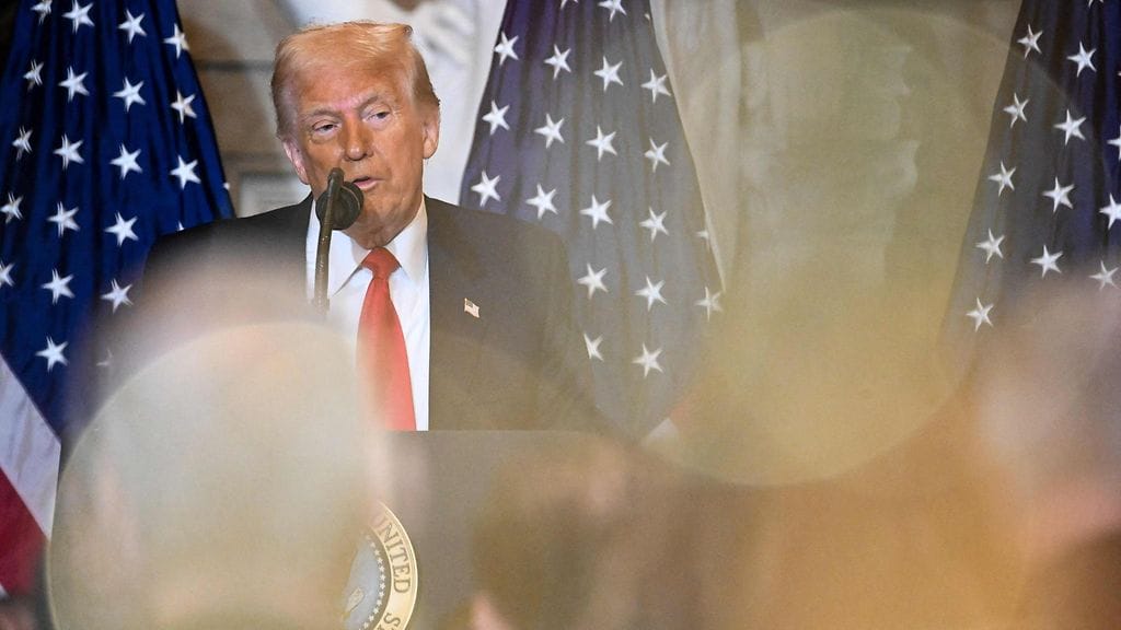 Yhdysvaltojen presidentti Donald Trump 6. helmikuuta.