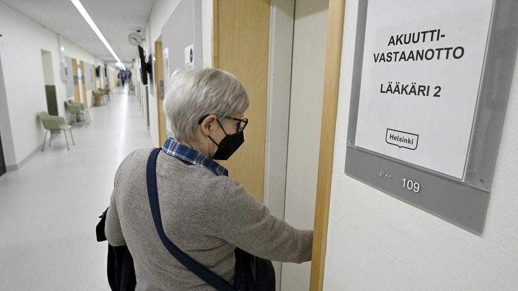 Kuvituskuva akuuttivastaanotolta Kivelän terveysasemalta Helsingistä vuodelta 2022.