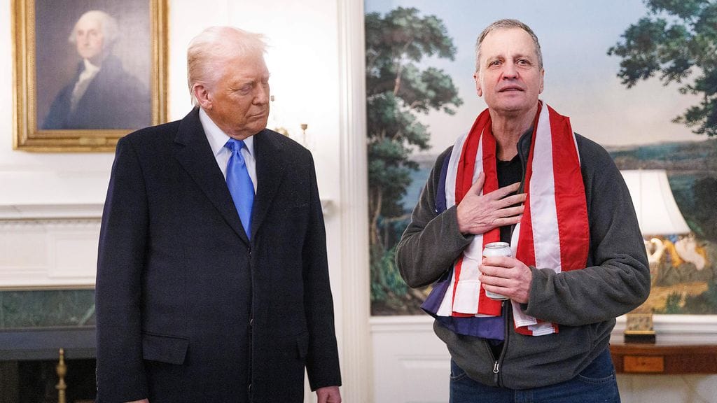 Venäjällä vankina ollut Marc Fogel tapasi pian Yhdysvaltoihin paluun jälkeen presidentti Donald Trumpin.
