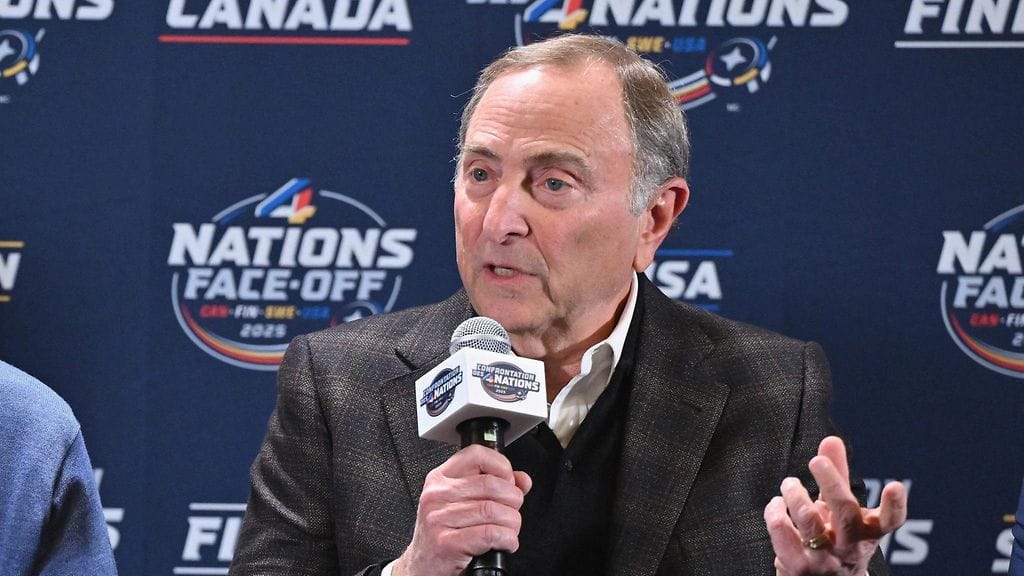 Gary Bettman kertoi World Cupin paluusta ennen neljän maan turnauksen avausottelua varhain torstaiaamuna.