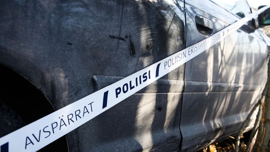 Auto-onnettomuus AOP