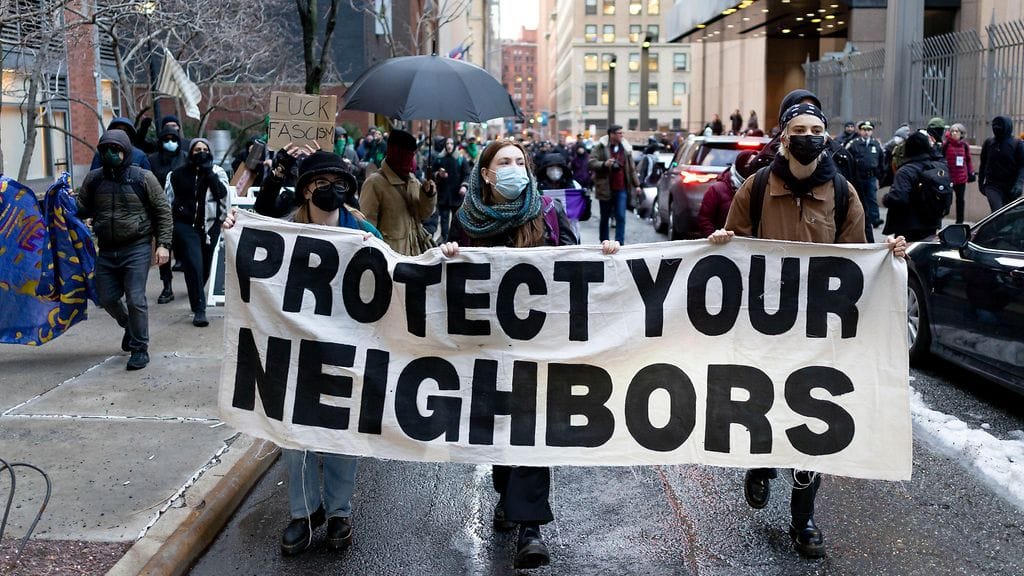 AOP Trump maahanmuuttopolitiikka, protesti