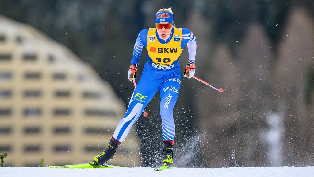 Jasmi Joensuu taistelee sprintin voitosta myös Falunissa.