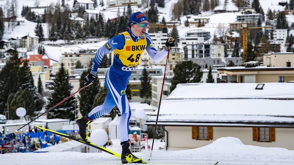 Iivo Niskanen hiihti komeaan voittoon Falunissa. Arkistokuva.