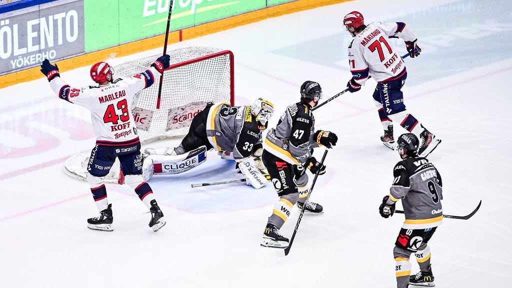 HIFK haki lauantaina vierasvoiton Kärppien luota Oulusta.