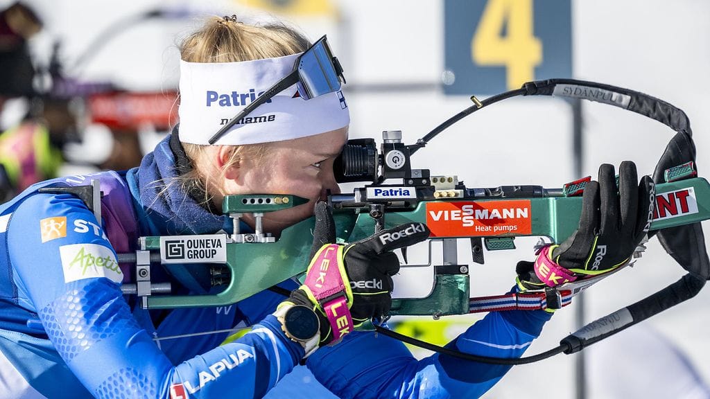 Suvi Minkkinen oli kuudes MM-kisojen takaa-ajossa.