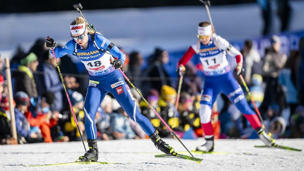 Suvi Minkkinen ylsi nyt neljänneksi.