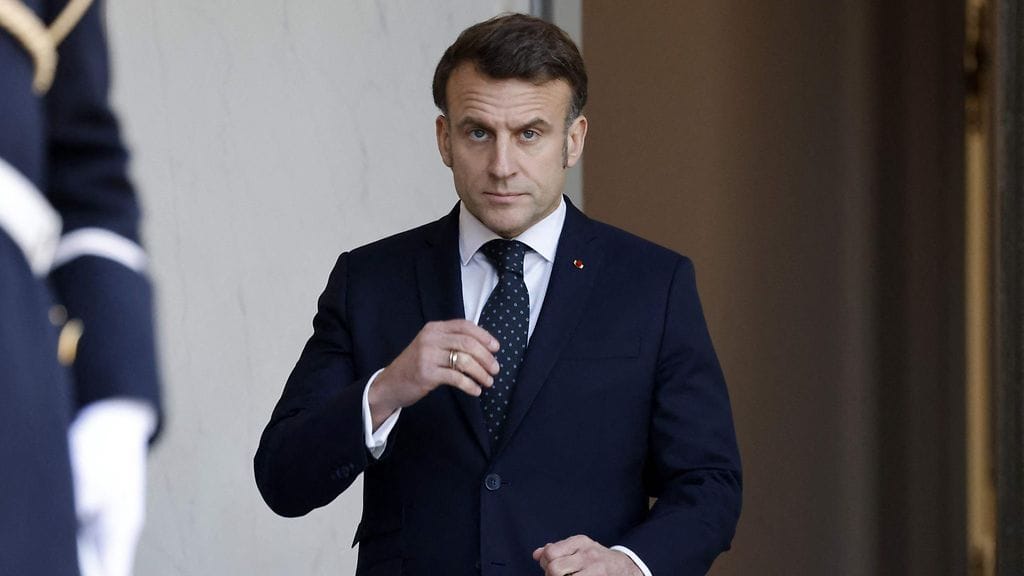 Kuvituskuva. Ranskan presidentti Emmanuel Macron.
