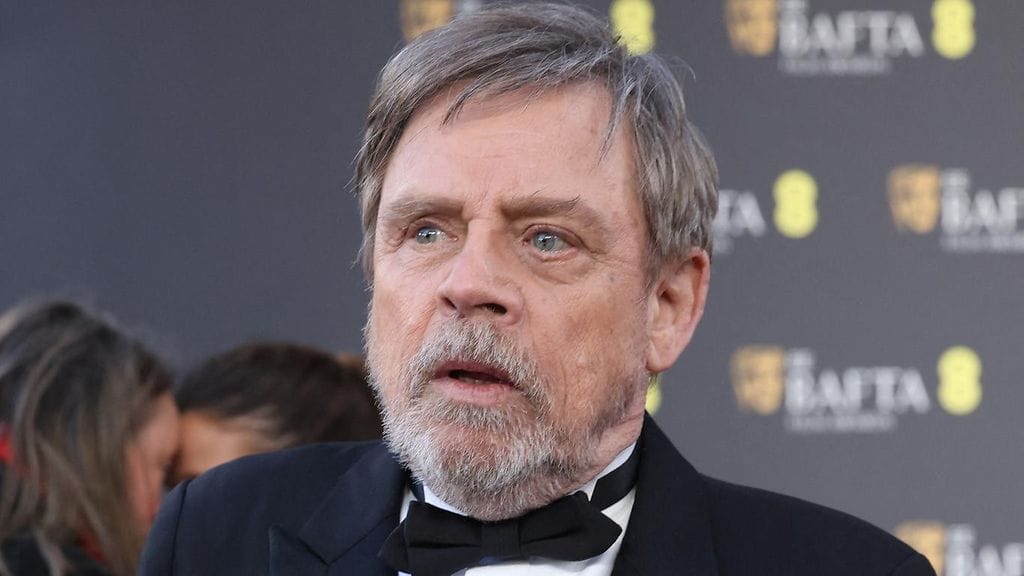 Vaikka Mark Hamillille kävi epäonninen kömmähdys kesken suoran lähetyksen, ei hän antanut sen vaikuttaa puheeseensa.