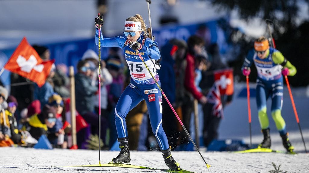 Normaalimatkan MM-kilpailu jäi Erika Jängältä kesken.