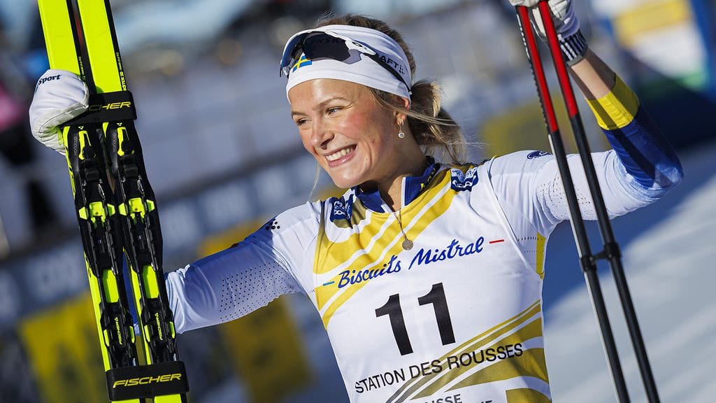 Frida Karlsson oli viimeksi kilpaillessaan suvereeni.